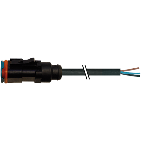 MURR ELEKTRONIK valve plug MDC06-3s with cable 7080-72081-R020300